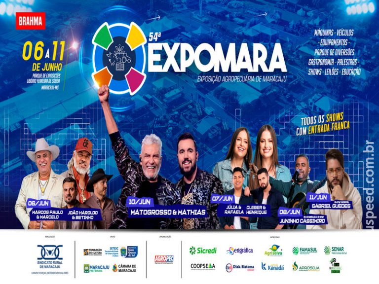 54ª Expomara/2025 – Exposição Agropecuária de Maracaju