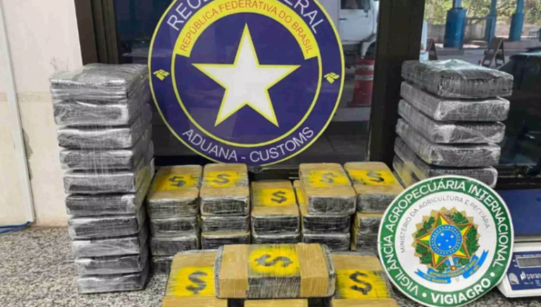 Receita apreende mais de R$ 6 milhões em drogas e mercadorias em MS