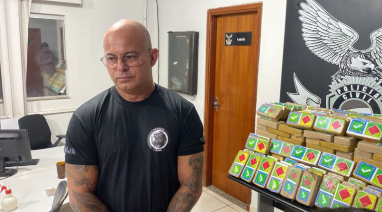 Homem é preso com R$ 12,5 milhões em pasta base de cocaína em MS