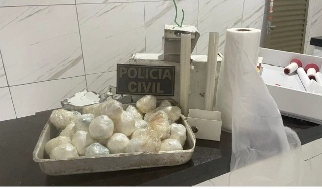 Operação Casa Bomba II apreende uma grande quantidade de drogas em Maracaju
