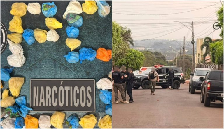 Polícia Civil prende cinco suspeitos durante operação “Desarme” em Maracaju