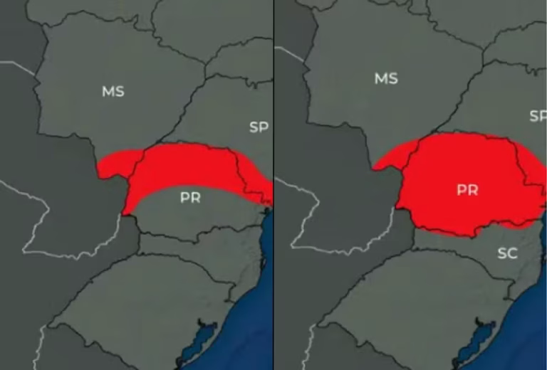 MS entra em alerta para tornados, ventos de mais de 90 km/h e granizo